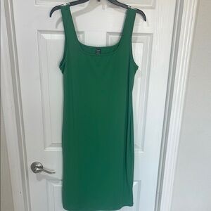 SHEIN Green Midi Dress